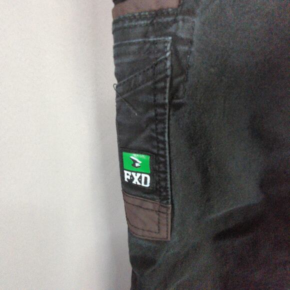 FXD Utility Cargo Pants Mens 38x30 Black Durango Work Carpenter - Picture 9 of 14